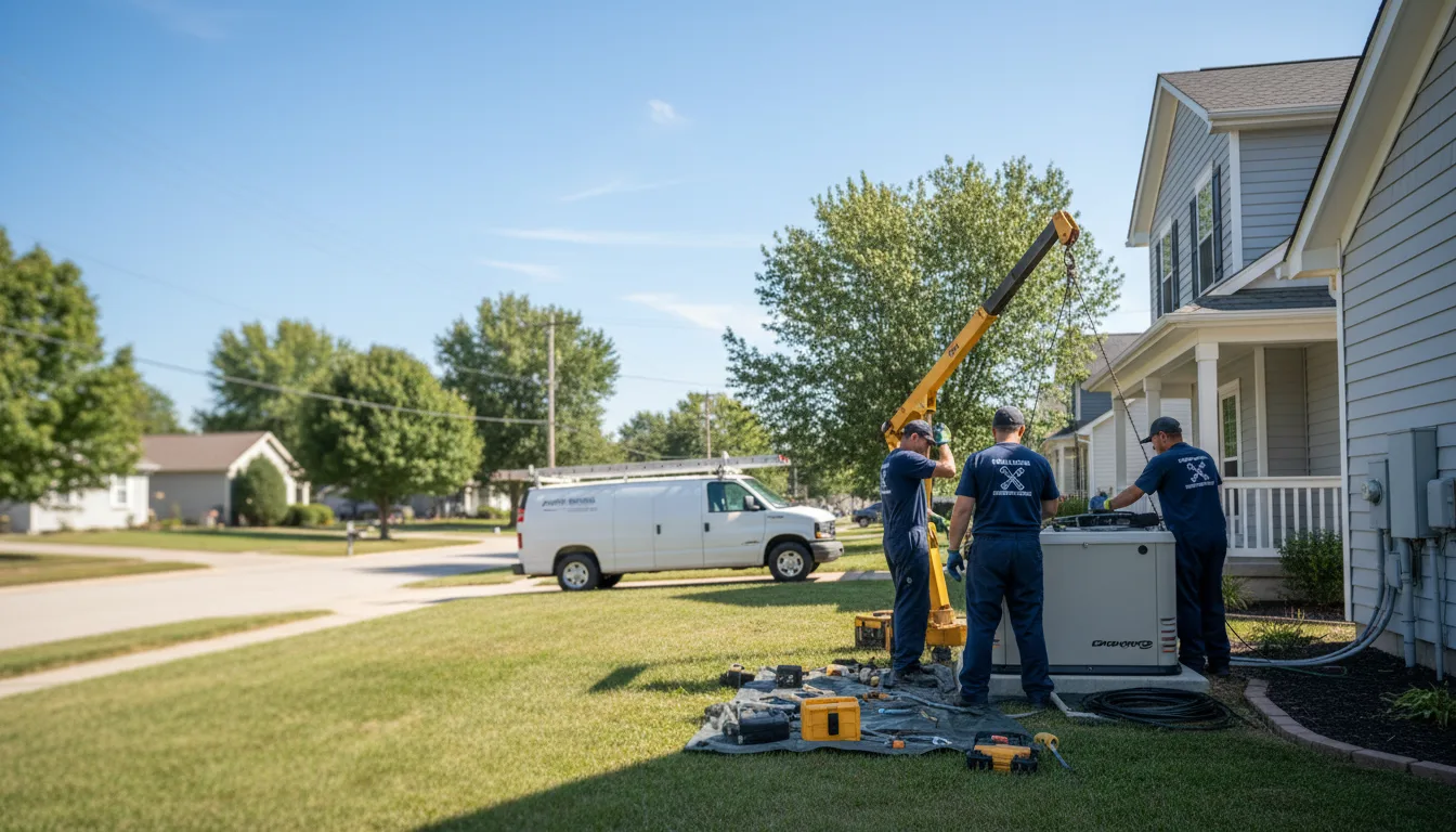 Generator Installation in La Plume, PA near me